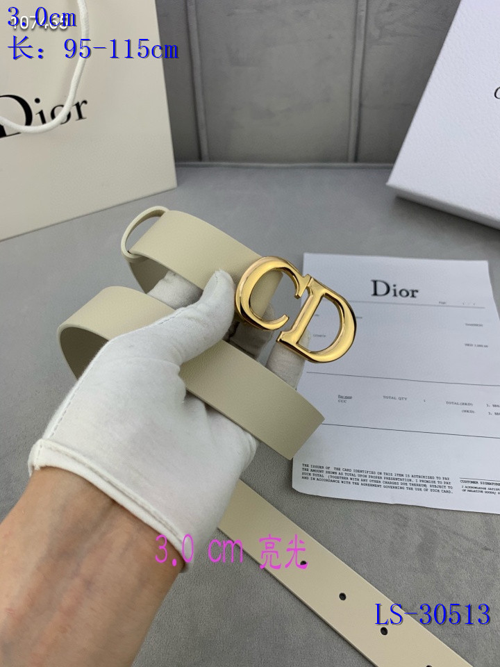 Dior Belts 3.0 Width 008
